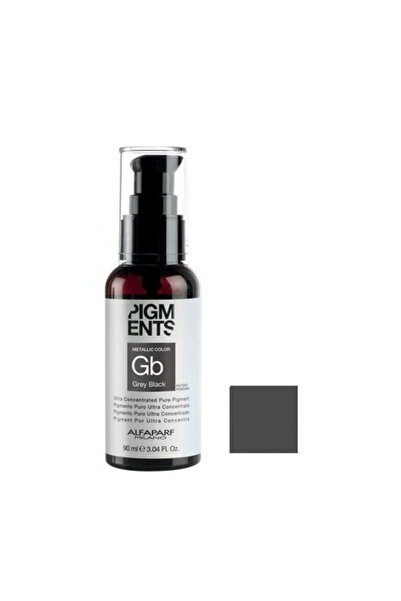 Alfaparf Milano Concentrat de Pigment Gri Negru Metalic - Pigment Pur Ultra C...