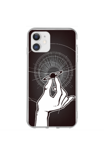 Other Apple iPhone 12 The planet in my hand Transparent Silicone TPU Θήκη