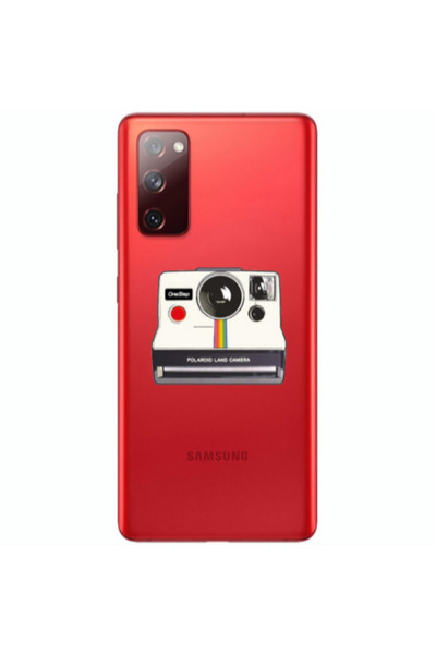 Other Samsung S20 FE Polaroid land camera Transparent Silicone TPU Θήκη
