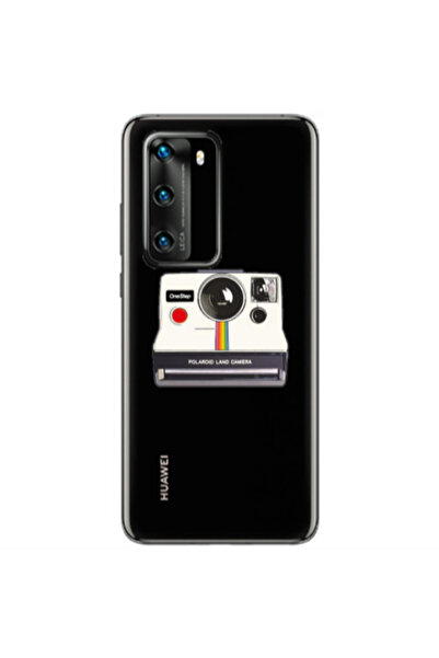 Other Huawei P40 Polaroid land camera Transparent Silicone TPU Θήκη