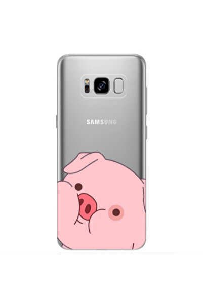 Other Samsung S8 Plus Piggy 2 Transparent Silicone TPU Θήκη