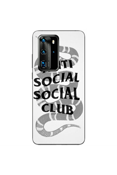 Other Huawei P40 Pro Social club Transparent Silicone TPU Θήκη