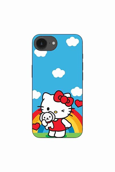 OEM Husa compatibila cu Apple iPhone 16e Silicon Gel Tpu Model Hello Kitty Ra...