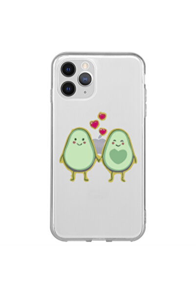 Other Apple iPhone 11 Pro Avocados Transparent Silicone TPU Θήκη