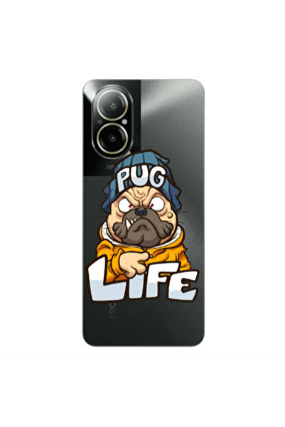 Other Realme C67 Pug Life 2 Transparent Silicone TPU Θήκη