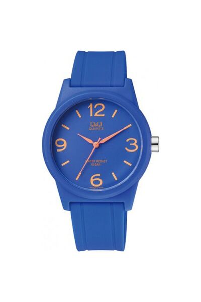 Q&Q Ρολόι Ανδρικό Blue Rubber Q&amp;Q VR35JO32Y