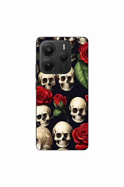 OEM Husa compatibila cu Xiaomi Redmi Note 14 5G Silicon Gel Tpu Model Skulls ...