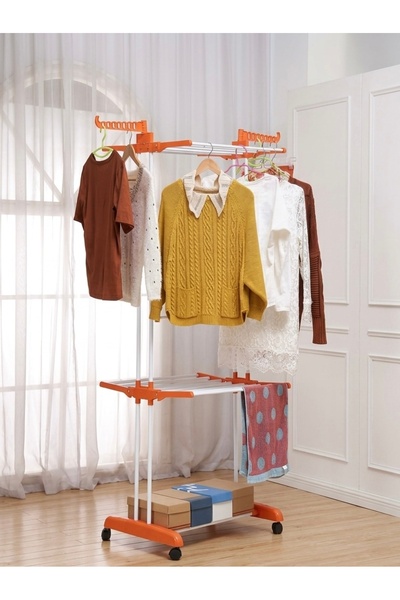 SHYA Multifunctional Vertical Clothes Dryer – Large Drying Surface, Multi-Lev...