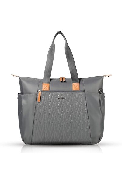 Little Story Zurich Easy-to-Carry Travel Diaper Bag for Children, Grey