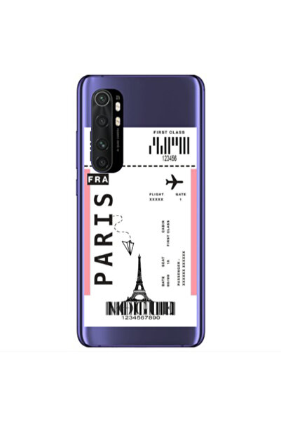 Other Xiaomi Mi Note 10 Lite Paris FRA Transparent Silicone TPU Θήκη