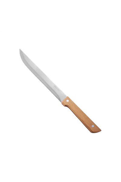 Kamille Stainless steel utility knife with wooden handle