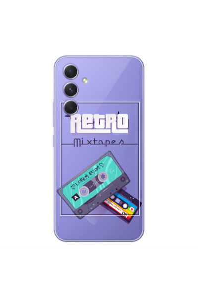 Other Samsung A35 Mixtapes Transparent Silicone TPU Θήκη