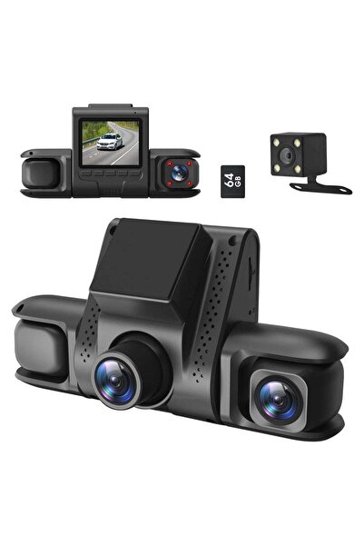 Denx Car DVR Video Recorder 360° Dash Cam 24H Parking Monitor With Rear View ...