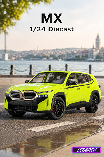 L'eDoren Green Color Xm 1/24 Diecast Collectible Model Car