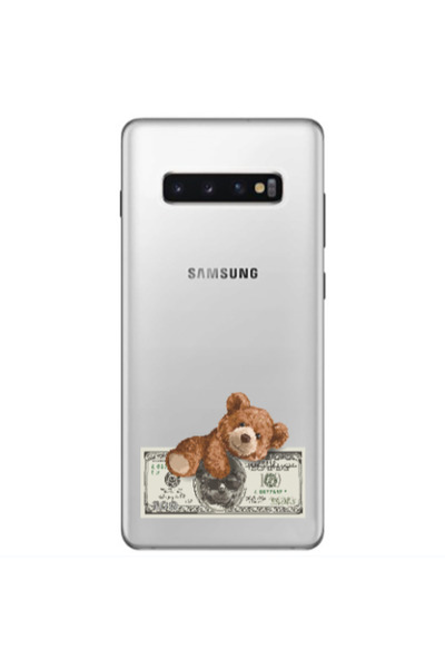 Other Samsung S10 Money Style Transparent Silicone TPU Θήκη