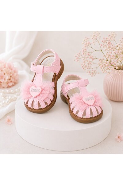 Superbaby Pink Sandals with bow