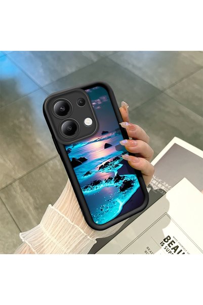 Hontinga حافظة حماية للكاميرا من السيليكون متوافقة مع هاتف Redmi Note 13، حاف...