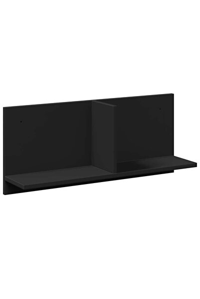 vidaxl Dulap de perete, negru, 70x16,5x30 cm, lemn prelucrat
