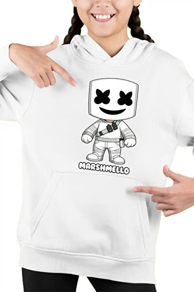 OEM Hanorac Copii Fete Marshmello Chibi Cartoon