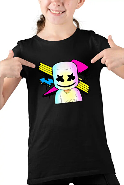 OEM Tricou Copii Fete Marshmello Party Vibe