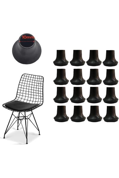 Yıldızan Terra Organik Wire Coffee Table Legs 16 Pieces (Diameter 10mm Boot T...
