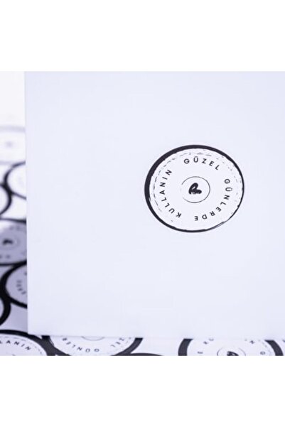 Yıldızan Terra Organik Use on Beautiful Days, Set of Written Stickers, Vintag...