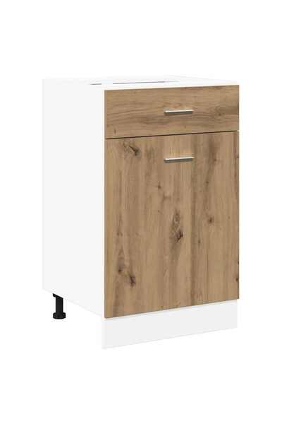 vidaxl Dulap inferior cu sertar “Lyon” stejar artizanal, 40x46x81,5 cm