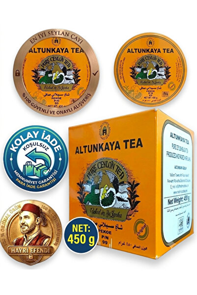 HayriEfendi Altunkaya Tea, the Best Pure Ceylon Tea (450 Gr)