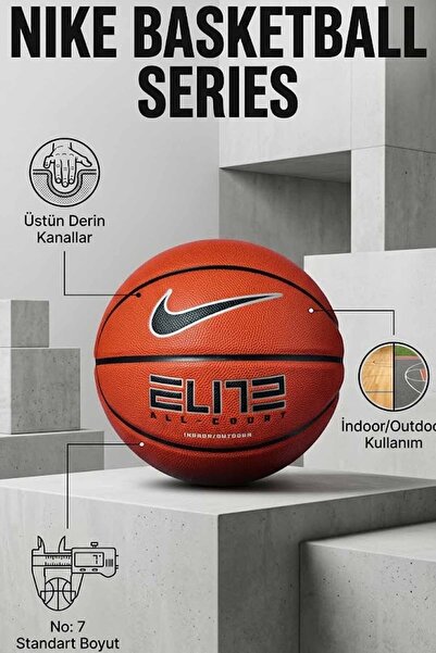 Nike Elite košarkaška lopta za sve terene br. 7 - lopta za utakmice sa duboki...