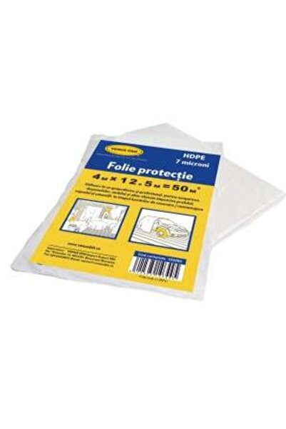 Venus Dsh Folie Protectie "Hdpe" - 4 X 12.5 M - 7 Μm