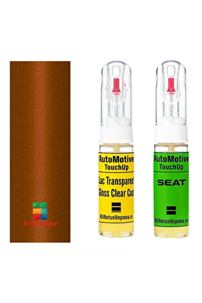 YLKRS AUTOMOTIVE Kit retus vopsea touch-up Seat Ateca SEX2U (Samoa Orange), S...