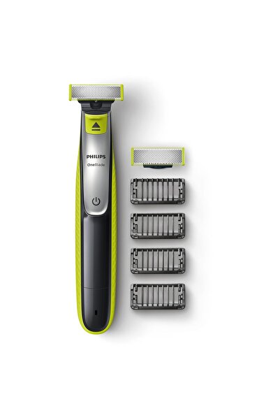 Philips 2 bıçak ve 4 düzeltme eki içeren benzersiz OneBlade teknolojisine sah...