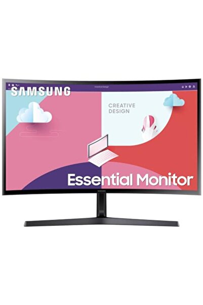 Samsung S36C Essential Monitör S27C366EAU, Kavisli, 27 inç, VA panel, Full HD...