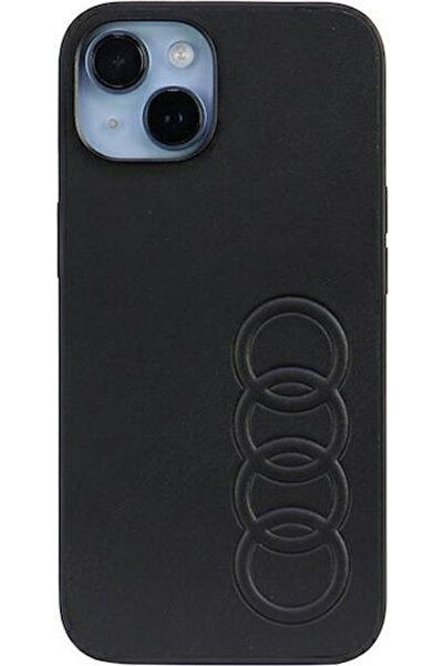 Audi Πίσω Κάλυμμα Δερμάτινο / Πλαστικό Μαύρο (iPhone 14) Κωδικός: AU-TPUPCIP1...