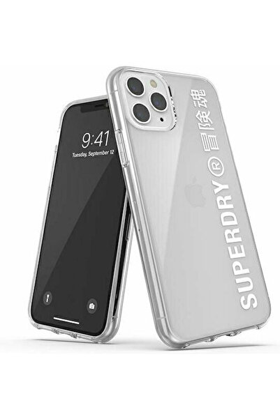 SUPERDRY Θήκη Πλήρους Κάλυψης Σιλικόνης Λευκή (iPhone 11 Pro Max) Κωδικός: 41580