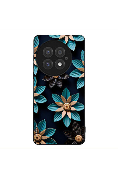 Other Θήκη Sonique Σειράς 3D Λουλουδιών για Oneplus 13 5G Ανοιχτό Μπλε