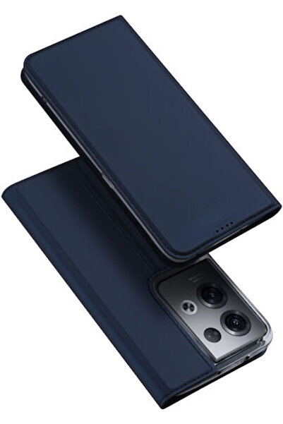 Dux Ducis Skin Pro Book Συνθετικό Δέρμα Μπλε (Oppo Reno 8 Pro)