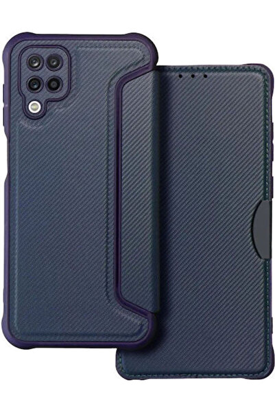 Forcell Razor Carbon Πορτοφόλι Συνθετικό Δέρμα Μπλε (Galaxy A12)