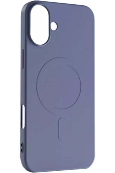 Hurtel Θήκη Υγρής Σιλικόνης Magsafe για iPhone 16 Plus Σκούρο Μπλε