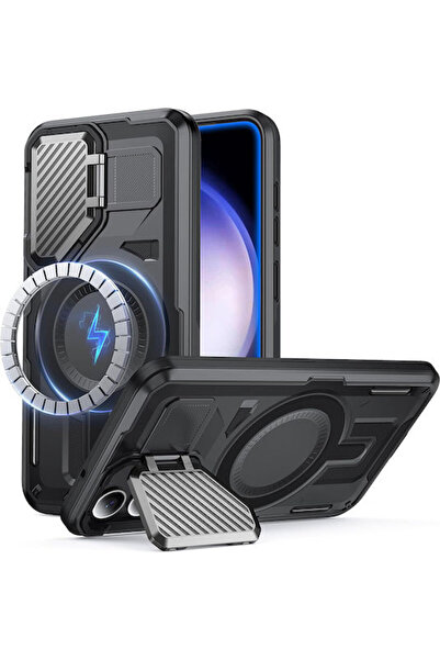 Techsuit Πίσω Κάλυμμα Πλαστικό / Σιλικόνης Μαύρο (Galaxy S23 FE) Κωδικός: KF2...