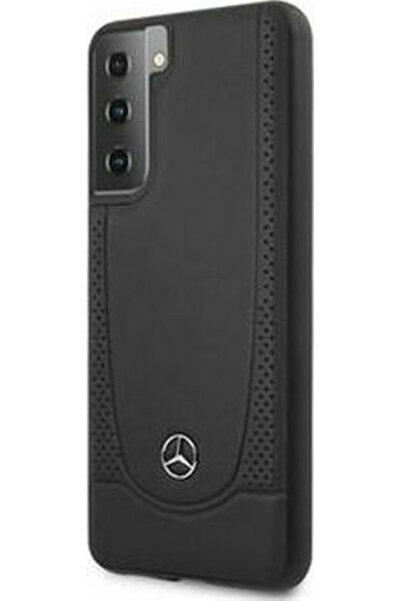 Mercedes Benz Mercedes-Benz Urban Δερμάτινη Μαύρη Θήκη Πλάτης (Galaxy S21+) Κ...