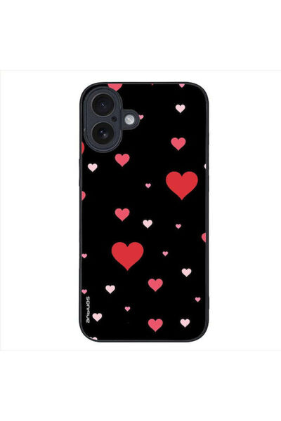 Other Θήκη Sonique Heart Series για Apple iPhone 16 Plus Μαύρη