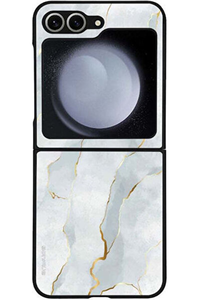 Other Θήκη Σειράς Sonique Marble για Samsung Galaxy Z Flip 6 Λευκό 01