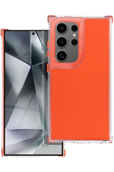 OEM Matrix Πίσω Κάλυμμα Πλαστικό / Σιλικόνη Πορτοκαλί (Redmi Note 14 4G)