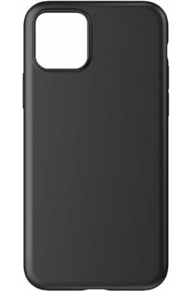 Hurtel Μαλακή Μαύρη Θήκη Πλάτης Σιλικόνης (Vivo V23 5G)