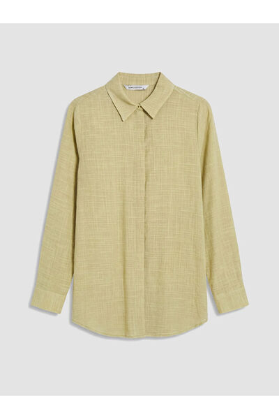 LC Waikiki Green Women's Shirt Tunic