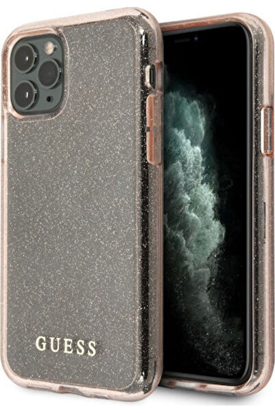 Guess Πίσω Κάλυμμα Σιλικόνης Ροζ (iPhone 11 Pro) Κωδικός: GUHCN58PCGLPI