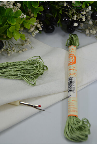 Enstitü İplik Hand Embroidery Silk, Laundry Silk, Rayon, Shiny Silk Texture, ...