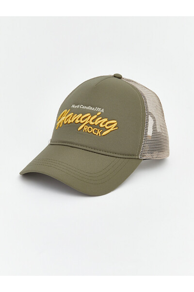 LC Waikiki Rmz Gi̇yi̇m Farkiyla Mesh Detailed Men's Cap Hat