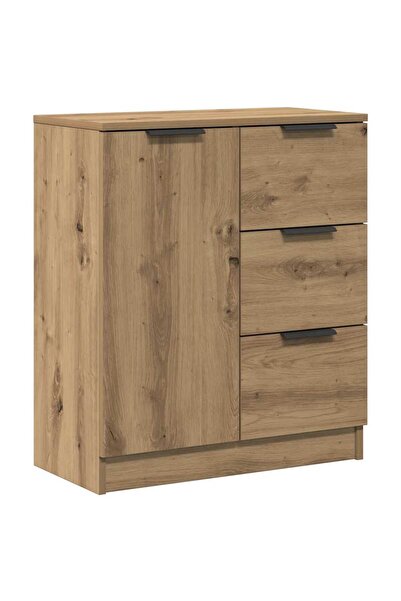 vidaxl Dulap, stejar artizanal, 60x30x70 cm, lemn prelucrat